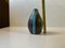 Ceramic Vase with Green Drip Glaze from Helge Østerberg, 1960s 5