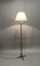 Lámpara de pie francesa de Jacques Adnet, años 50, Imagen 3