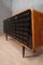 Credenza Mid-Century in noce e gommalacca nera, Italia, 1950, Immagine 5