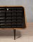 Italienisches Mid-Century Sideboard aus Nussholz & Schwarzem Schellack, 1950 11