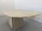 French Coffee Table in Travertine and Marble, 1960s 5