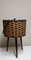Vintage Sewing Basket in Beech with Sisal Mesh, 1970s, Image 1