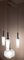 Lampada da soffitto vintage in metallo cromato, anni '70, Immagine 6