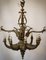 Bronze and Brass Chandeliers in the style of Guada, 1920s, Set of 2 24