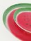 Vintage Italian Handcrafted and Hand Painted Watermelon Plates, 1970s, Set of 7 9