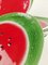 Handgefertigte und handbemalte italienische Vintage Wassermelonen Teller, 1970er, 7 . Set 4