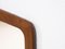 Vintage Teak Framed Mirror with Drawer Section, Image 6