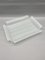 Frosted Glass Trays by Michele de Lucchi for Produzione Privata, 1990s, Set of 2 11