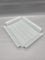 Frosted Glass Trays by Michele de Lucchi for Produzione Privata, 1990s, Set of 2 14