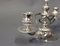 Danish Two-Armed Silver Candlesticks by Anton Michelsen, 1930, Set of 2 3