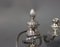 Dänische Zweiarmige Kerzenständer aus Silber von Anton Michelsen, 1930, 2er Set 4