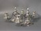 Dänische Zweiarmige Kerzenständer aus Silber von Anton Michelsen, 1930, 2er Set 1