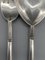 925 Silver Fork and Spoon by Carlo Scarpa for Cleto Munari, 1977, Set of 2 4