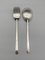 925 Silver Fork and Spoon by Carlo Scarpa for Cleto Munari, 1977, Set of 2 3