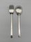 925 Silver Fork and Spoon by Carlo Scarpa for Cleto Munari, 1977, Set of 2, Image 3
