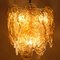 Glass Panel Chandelier from Mazzega, Italy, 1970s, Image 3