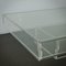 Large Modernist Glass and Acrylic Glass Coffee Table, 1970s 11