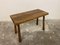 Mid-Century Brutalist Oak Side Table in the style of Charlotte Perriand, 1960s, Image 3