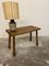 Mid-Century Brutalist Oak Side Table in the style of Charlotte Perriand, 1960s, Image 7