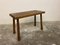Mid-Century Brutalist Oak Side Table in the style of Charlotte Perriand, 1960s 8