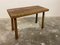 Mid-Century Brutalist Oak Side Table in the style of Charlotte Perriand, 1960s 5