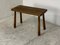 Mid-Century Brutalist Oak Side Table in the style of Charlotte Perriand, 1960s 9