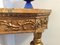 Carved and Gilded Wooden Corner Console Table 3