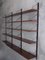 Vintage Rosewood Modular Wall Shelving Unit Shelves by Poul Cadovius, 1960s 10