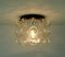 Mid-Century Bubble Ceiling Light in Clear Glass and Chrome by Helena Tynell for Limburg, 1960s 4