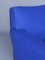 Poltrona in feltro blu, anni '30, Immagine 11
