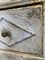 Table de Chevet Peinte Antique avec Tiroirs, Italie 8