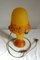 Vintage Glass Paste Mushroom Lamp, 1980s 6