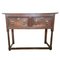 Antique George I English Oak Console Table, 1700s 1