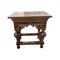 Antique Dutch Oak Side Table 1