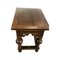 Antique Dutch Oak Side Table 8