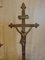 Croix d'Avant-Guerre en Laiton, 1920s, Set de 2 4