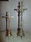 Pre-War Brass Crosses, 1920s, Set of 2 2