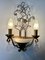 Lampade da parete in ottone con papille gustative, anni '40, set di 2, Immagine 3