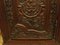 Antique Ornately Carved French Oak Cupboard with Birds and Foliage 7