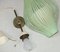 Lampe à Suspension Filigrane en Plastique Vert Pastel, 1950s 11