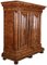 Antique Baroque Corner Cabinet in Walnut, 1730 2