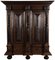 Antique Dutch Baroque Cabinet with Columns, 1850 1