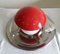 Vintage German Mushroom in Stainless Steel and Plastic, 1970s, Image 3