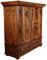 Antique Baroque Cabinet in Walnut with Iron Lock, 1760 2