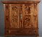 Antique Baroque Cabinet in Walnut with Iron Lock, 1760, Image 26