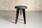 Tabouret Clémenceau en Métal de Maison Dominique, France, 1950 5