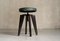 French Clémenceau Metal Stool from Maison Dominique, 1950 3