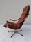 Vintage Leather Lounge Chair with Ottoman by Geoffrey Harcourt for Artifort, 1960s, Set of 2, Image 3