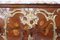 Antike Kommode aus Holz Intarsien & Vergoldeter Bronze mit Marmorplatte, Ende 19. Jh. 5