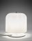 Lampada da tavolo Alvise vintage bianca di Luigi Massoni per Guzzini, 1966, Immagine 2